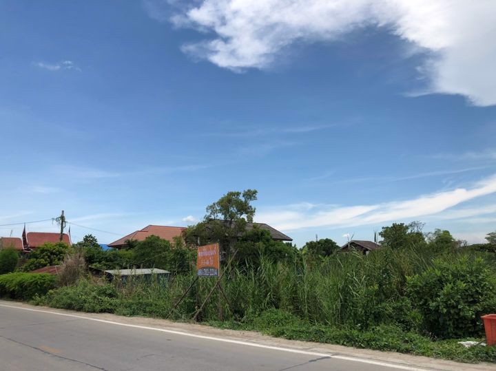 ที่ดินเปล่า-บางบัวทอง-นนทบุรี-เนื้อที่-663-ตรว-ติดถนน-2-ด้าน