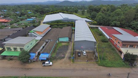 ขายหรือให้เช่าที่ดินพร้อม-โรงงาน-โกดังสินค้า-ใน-อแม่สอด-จตาก