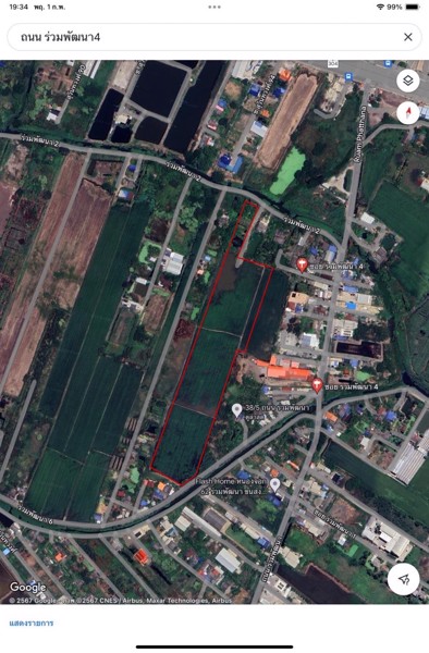 ขายที่ดิน-30-ไร่-เขตหนองจอก-ถนนสุวิทวงศ์