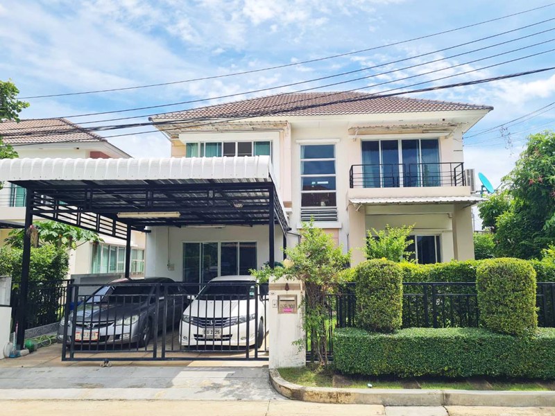 ขายบ้านเดี่ยว-2-ชั้นในหมู่บ้าน-ใกล้-bts-ใกล้-mrt-เพื่อนบ้านดีทั้งซอย-ปลอดภัย-ไม่มีขโมย