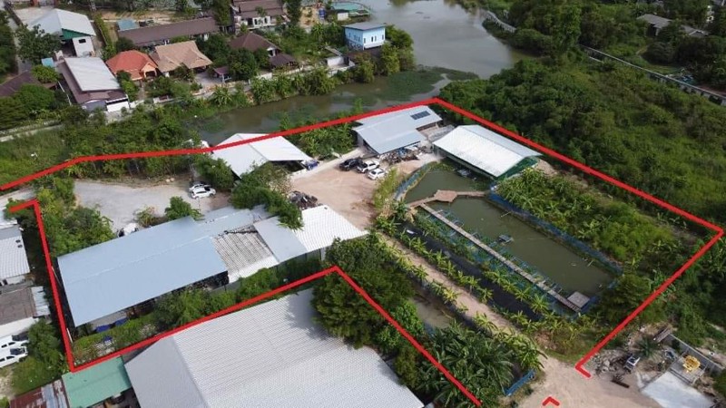 ขายด่วน‼️-ที่ดิน-4-ไร่-พร้อมสิ่งปลูกสร้างใจกลางเมืองระยอง