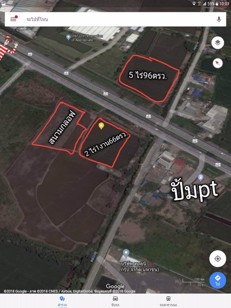 ขายที่ดิน-ติดถนนใหญ่-เส้น-347-ปทุมธานี