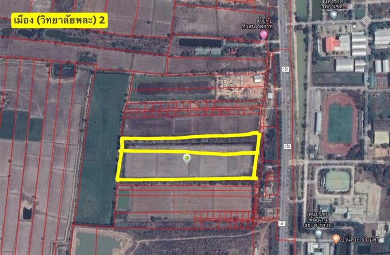 ขาย-ที่ดิน-ติดถนนใหญ่-ขาเข้าตัวเมือง-อยู่ตรงข้าม-วิทยาลัยพลศึกษาจังหวัดสุโขทัย