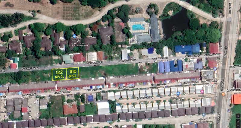 ขาย-ที่ดิน-ซอยสามวา-27-ถนนสามวา-มี-2-แปลงติดกัน-คลองสามวา-กรุงเทพฯ