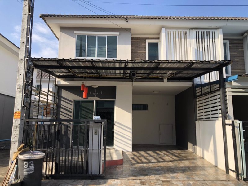 ขายด่วนทาวเฮาส์-2-ชั้น-พฤกษาวิลล์-70-แปลงมุม-ซอยบางไผ่-ถนนพระราม-5-ต่อเติมแล้ว-บางกรวย-นนทบุรี