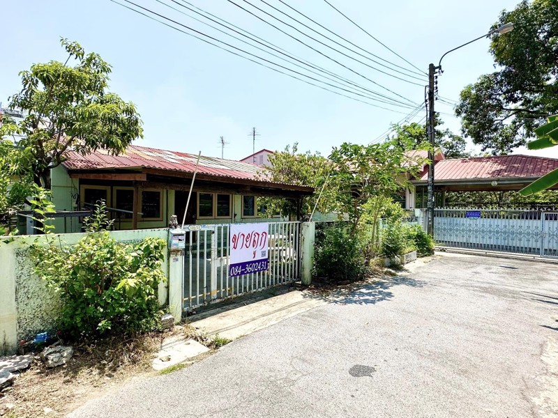 ขายด่วน บ้านเดี่ยวชั้นเดียว ซ.สายไหม34