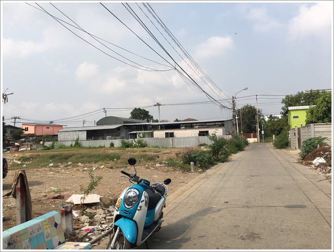 ด่วน-ขายที่ดิน-ซอยศรีด่าน-3-สมุทรปราการ-ทำเลดี-ใกล้-รฟฟ-ปลูกสร้างบ้านพักอาศัย-หอพัก-อพาร์ตเม้นท์ได้