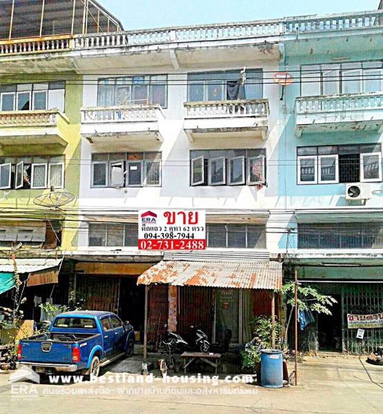 ขายตึกแถว-ห้องละ-31-ตรวา-ขายได้ทั้งห้องเดียว-และ-รวมห้องคู่-62ตรวา-3-ชั้น-มีดาดฟ้า-ถเอกชัก90