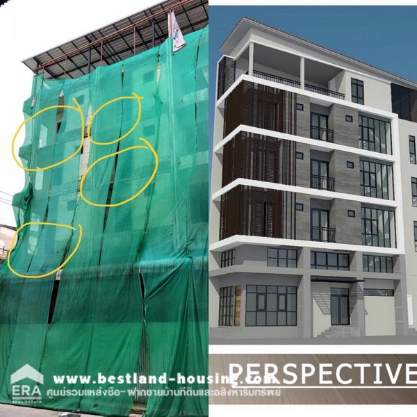 ขายตึกแถว5-ชั้น-17-ตรว-ห้องหัวมุม-ติดถนนเสรีไทย3