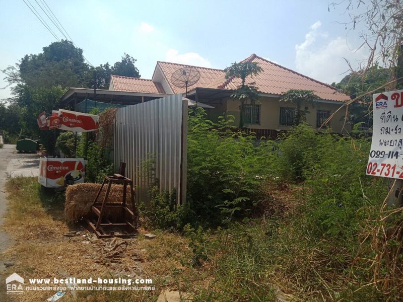 ขายที่ดินเปล่าถมแล้วพร้อมรั้ว-ถนนพระยาสุเรนทร์13-พื้นที่-61-ตรว-ซอยที่ดินจะติดซอยเทคโนโลยีนีรชาบริห