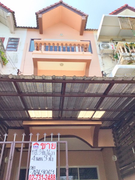 ขายทาวน์เฮ้าส์-3-ชั้น-สภาพดีพร้อมอยู่-พึ่งรีโนเวทใหม่-ซนวมินทร์-77-แยก-2-เนื้อที่-16-ตรวา