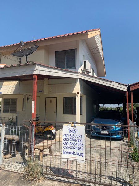 บ้านแฝดฉะเชิงเทราให้เช่า-ตรงข้ามโตโยต้าบ้านโพธิ์-4000-บาท-ใกล้นิคม-tfd-นิคมเวลโกรล-นิคมบ้านโพธิ์