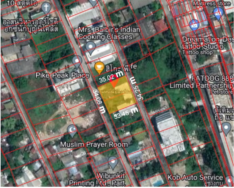 ขายที่ดินพร้อมสิ่งปลูกสร้าง ติดถนนสองด้าน ซอยวชิรธรรมสาธิต 36 และ ซอยวชิรธรรมสาธิต 38