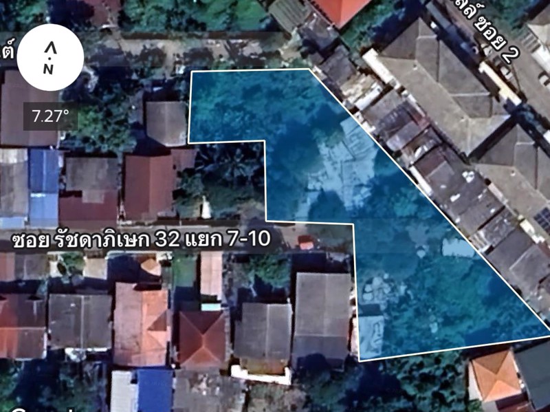 ขายที่ดิน-รัชดา-ราคาถูก-487-ตรว-31-ล้าน