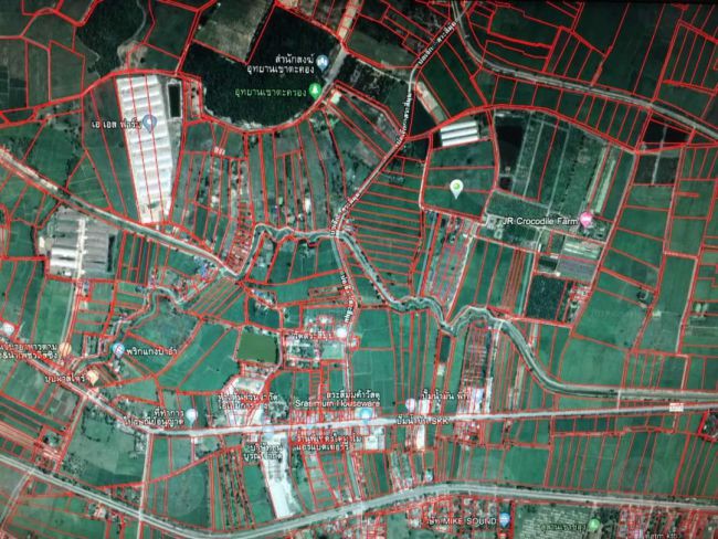 ขายที่-24ไร่-80ตรว-ตเขาขลุง-อบ้านโป่ง-จราชบุรี-ที่อยู่เส้นบ่อเจ๊ก-สระสี่มุม