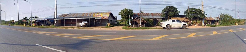 ขายที่ดินไม่ติดนายทุน-เนื้อที่-3งาน-46ตรว-ติดถนนสี่เลน-ถนนสายบรบือ-วาปี