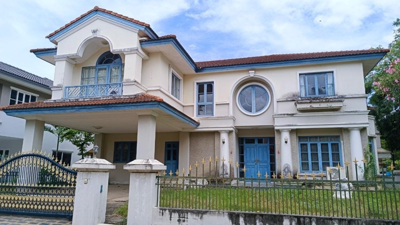 บ้านลดาวัลย์เลคโคโลเนียล-บ้านหลังมุม-1364-ตรว-ถนนกาญจนาภิเษก-ใกล้โลตัสพระราม2