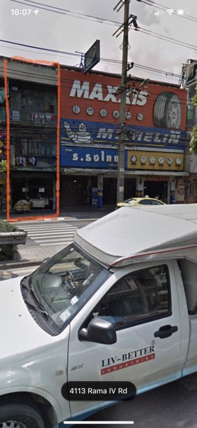 ให้เช่าอาคารพาณิชย์3ชั้นติดถนนพระราม4-ใกล้btsพระโขนง-ตึกต้องรีโนเวท