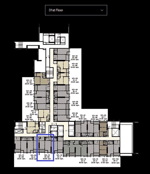 ไอดีโอ-คิว-จุฬา-สามย่าน-ชั้น31-33ตรม-เจ้าของขายเอง-
