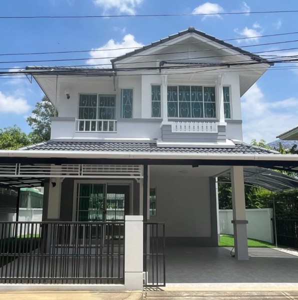 บ้านเดี่ยว-โครงการชลลดา-วัดลาดปลาดุก-ถนนกาญจนาภิเษก-นนทบุรี-รีโนเวทใหม่