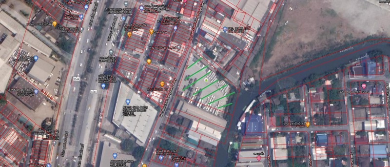 ขายที่ดินเปล่า-ที่ดินถมแล้ว-มีค่าเช่ารายเดือนทำเป็นที่จอดรถอยู่-เนื้อที่-2ไร่2งาน51ตรว-