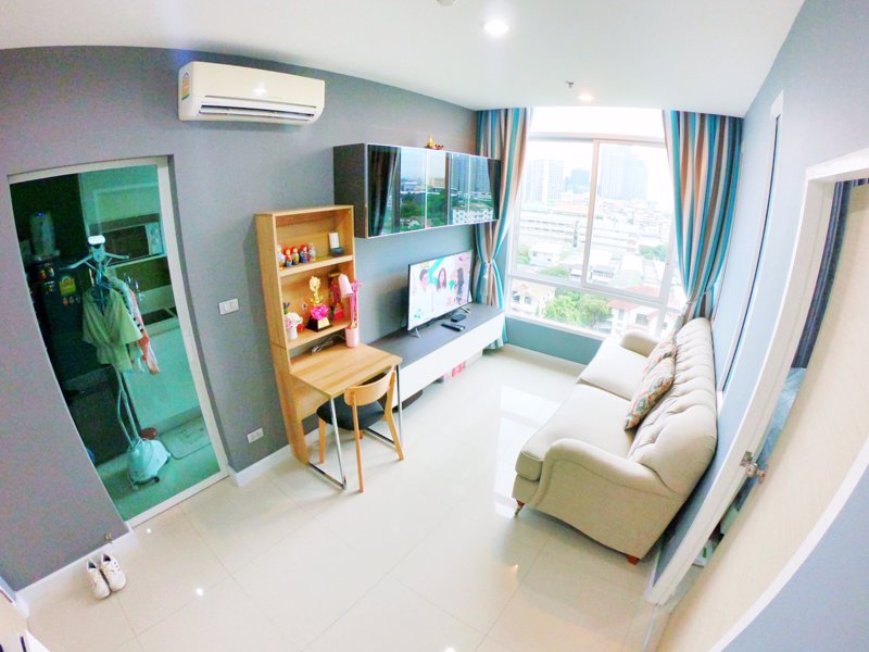 ขายคอนโด-เดอะ-สกาย-สุขุมวิท-ห้องมุม-ชั้น-9-ตึก-b-เฟอร์ครบ-พร้อมอยู่