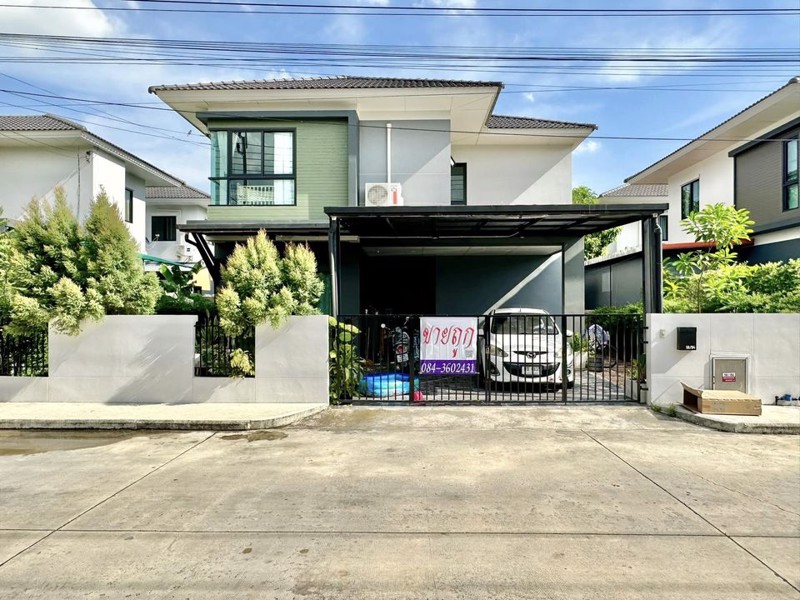 ขายด่วน-บ้านเดี่ยว-2-ชั้น-ตันโครงการ-หมู่บ้าน-วราริน-รังสิต-คลอง2