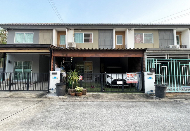 ขายทาวน์เฮ้าส์-หมู่บ้านพฤกษา-117-เพชรเกษม-91-พุทธสาคร-ถนนเพชรเกษม-กระทุ่มแบน-สมุทรสาคร