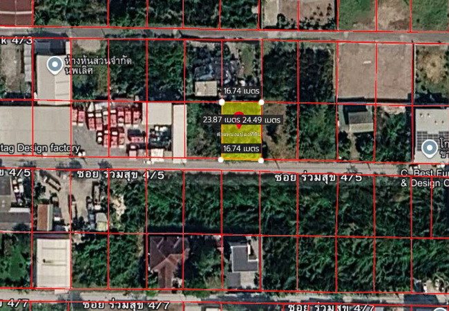 ขายที่ดิน-ซอยร่วมสุข-4-5-ถนนติวานนท์-ตำบลบ้านใหม่-อำเภอเมือง-ปทุมธานี