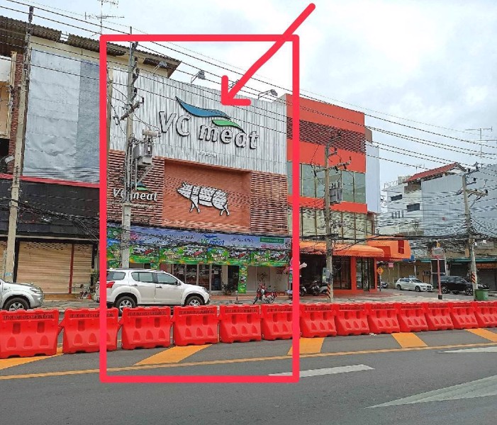 ให้เช่าอาคารพาณิชย์3ชั้น-3คูหา-ทำเลทอง-ย่านธุรกิจ-ติดถนนใหญ่-ถนนเพชรเกษม