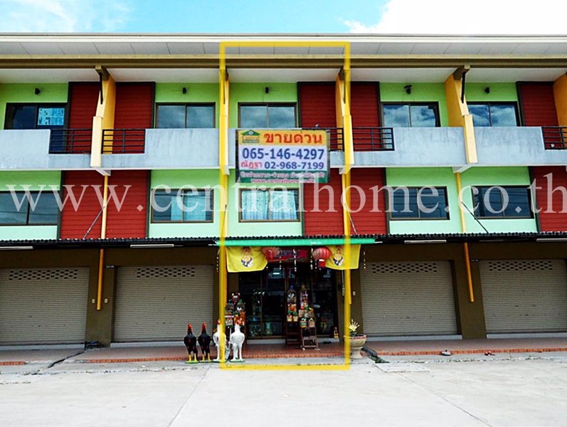 ขายอาคารพาณิชย์-3-ชั้นพร้อมผู้เช่า-ติดถนน-เนื้อที่-19-ตารางวา-ใกล้นิคมอมตะนคร-อีเทค-อพานทอง-จชลบ