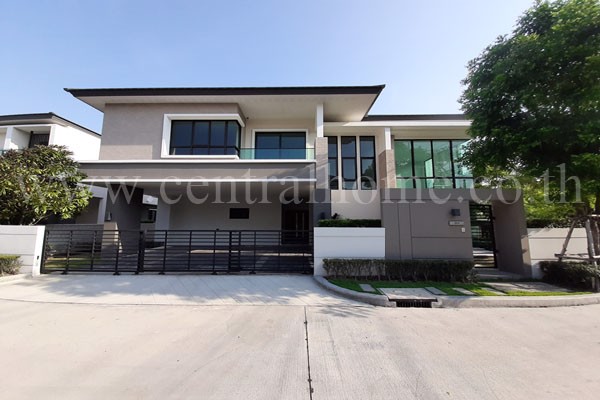 บ้านเดี่ยว-หมู่บ้าน-the-city-รัชดาฯ-วงศ์สว่าง-หลังมุม-ต้นโครงการ