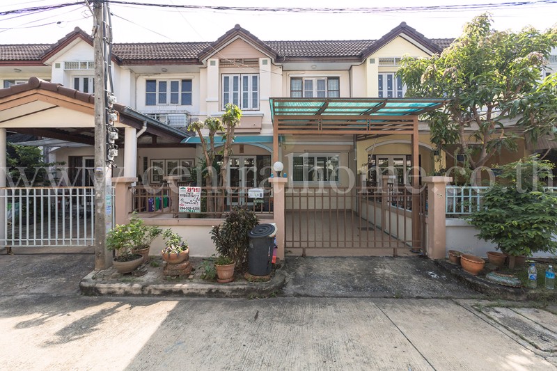 ทาวน์เฮ้าส์-หมู่บ้าน-อักษรา-บางบัวทอง-ถนน-บางกรวย-ไทรน้อย