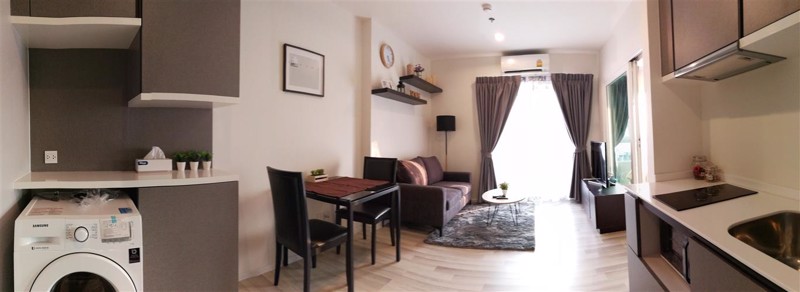 ให้เช่าคอนโดใหม่ย่านสาทร-อยู่ติดถนนใหญ่ใกล้ทางด่วน-ตกแต่งเฟอร์นิเจอร์และมีเครื่องใช้ไฟฟ้าครบ