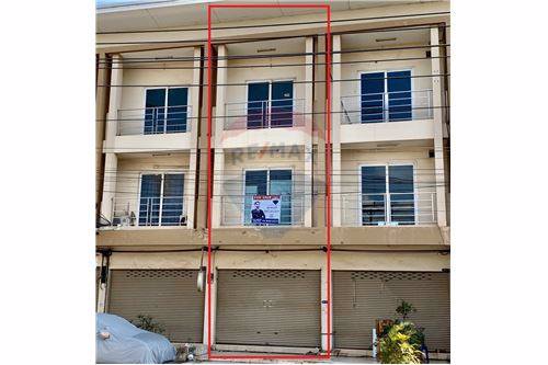 ขายตึกแถว-พระราม2-พันท้ายซิตี้-ริมถนน-ใกล้ตลาด-ทำสำนักงาน-ค้าขาย