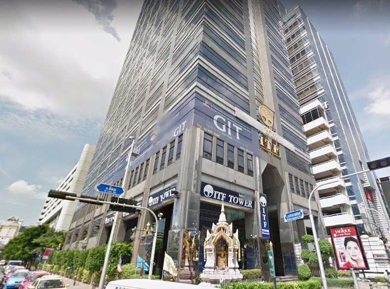 ให้เช่าที่จอดรถอาคาร-itf-สีลม-2500-ต่อเดือน-ตรงข้าม-ธกรุงเทพสำนักงานใหญ่-