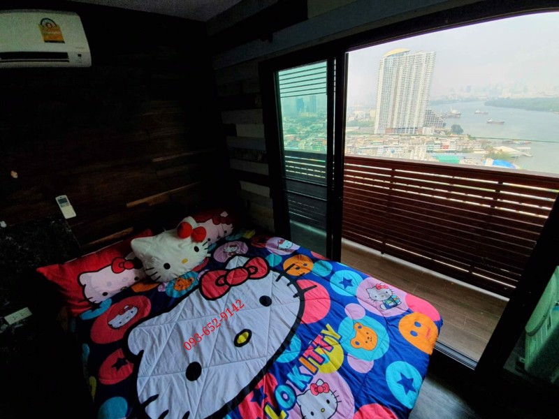 ให้เช่าคอนโด-ลุมพินี-เพลส-นราธิวาส-เจ้าพระยา-45-ตรม-11500-ต่อเดือน-วิวโค้งแม่น้ำ-