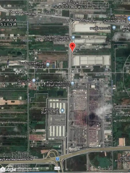 ที่ดินเปล่าเนื้อที่-101-ตารางว-ถนนเจ้าคุณทหาร-ซอยสำนักงานศุลกากร-ตรวจสินค้าลาดกระบัง-ติดกับศูนย์-wha