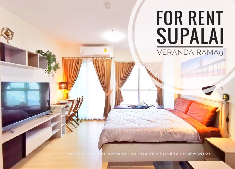 ให้เช่า-ศุภาลัย-เวอเรนด้า-พระราม-9-ชั้น-27-แต่งสวยปัง-จัดให้เยอะ-ในราคาถูกสุด