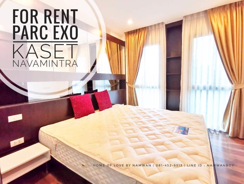 ให้เช่า-คอนโด-parc-exo-เกษตร-นวมินทร์-ตึก-e-ชั้น-3-ห้องมุม-built-in-หรู-พร้อมเครื่องซักผ้า