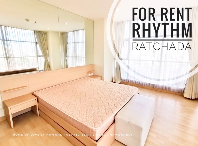 ให้เช่า-rhythm-รัชดา-ติด-mrt-รัชดา-2ห้องนอน-72ตรม-ห้องมุม-วิวสระ-ครัวปิด-ราคาสุดคุ้ม