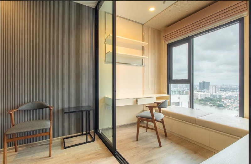 ขายคอนโดวิวโค้งแม่น้ำเจ้าพระยา แชปเตอร์ วัน โฟลว์ บางโพ 1Bed ใกล้ทางด่วนฯศรีรัช และรถไฟฟ้าMRTบางโพ