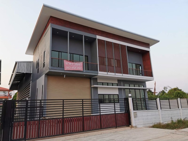 ขาย-ให้เช่า-บ้านพร้อมโกดัง-500-ตรม-บางขุนเทียน-สวย-ทันสมัย-แข็งแรง