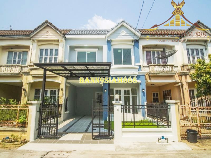 ทาวน์เฮ้าส์-หมู่บ้าน-บุศรินทร์-บ้านกล้วย-