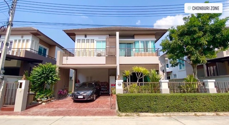 ขายบ้านเดี่ยว-2-ชั้น-หมู่บ้านโค่โค่ปาร์ค-โรงโป๊ะ-แหลมฉบัง