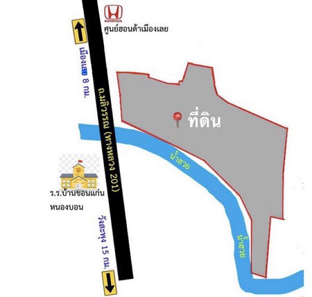 ขายที่ดินทำเลดีวิวสวยและติดถนนดำ-4-เลนใหญ่