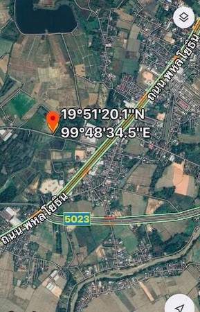 ขายที่ดิน-อำเภอเมืองเชียงราย-ติดถนนใหญ่ที่สวยทำเลดี