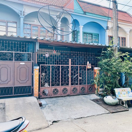 บ้านทาวน์เฮ้าส์-มบขุมทองนิเวศซอย1-2ชั้น16ตรว2นอน2น้ำพร้อมอยู่อกระทุ่มแบนจสมุทรสาคร