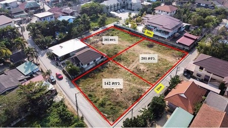 ขายที่ดินเปล่า-แปลงสี่เหลี่ยมสวย-ติดถนนหลัก-ค้าขายได้-จังหวัดเชียงใหม่