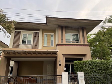 ขายบ้านเดี่ยว-2-ชั้น-หลังมุม-มีสวนสวยงาม-หมู่บ้านเศรษฐสิริ-ประชาชื่น-ทำเลดีมาก